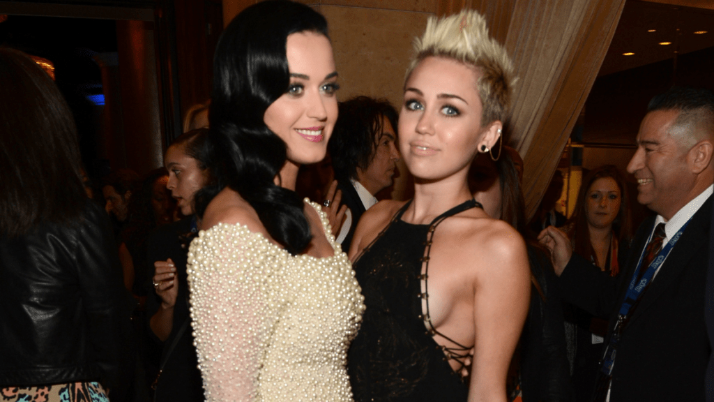 Miley Cyrus career Katy Perry end