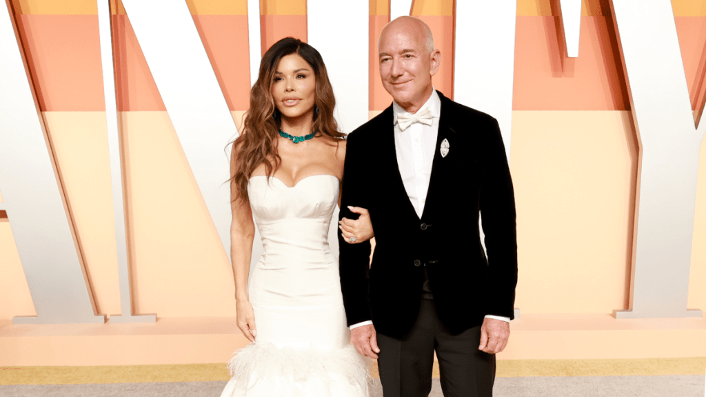 Jeff Bezos Lauren Sanchez wedding Venice protest