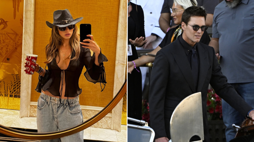 exes Tom Brady Brooks Nader Jeff Bezos wedding celebrity guests