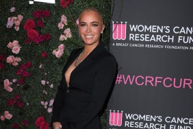 Teddi Mellencamp in a black suit