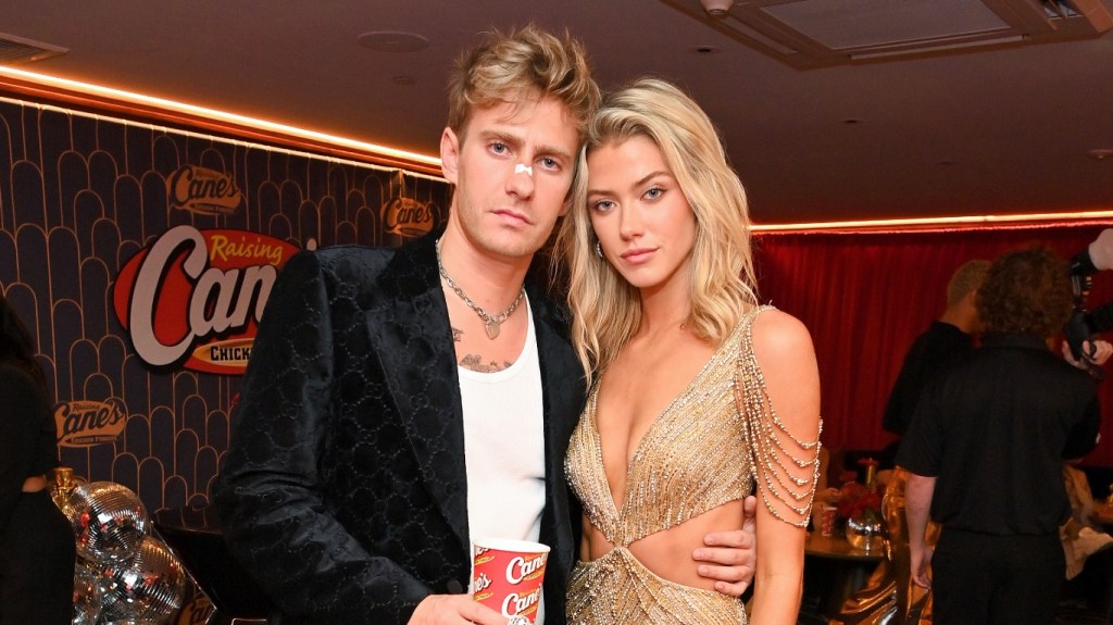 Charlie Zakkour and Evans Rhett at Raising Canes event