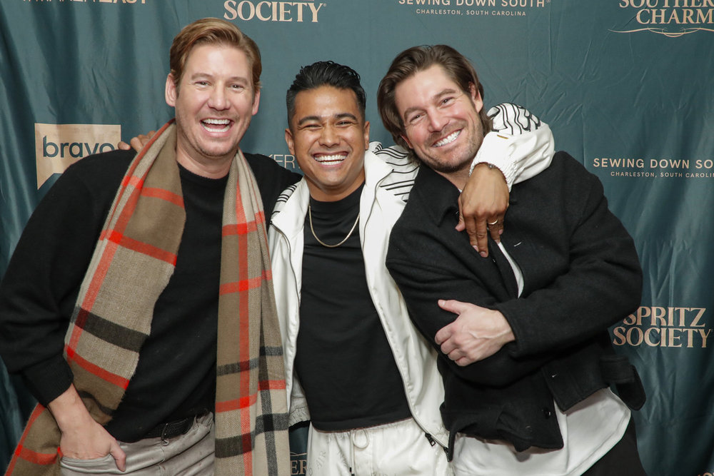 Austen Kroll, Craig Conover, and Jordan Andino at Carriage House NYC