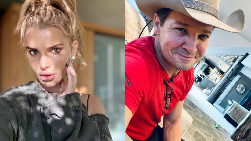 Jessica Simpson and Jeremy Renner