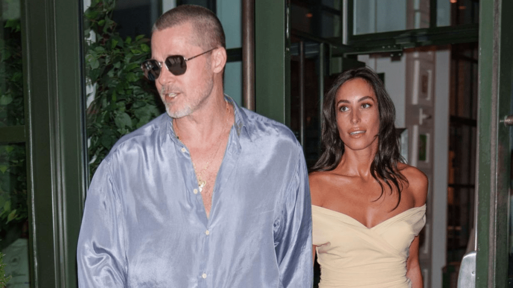 Brad Pitt and Ines de Ramon