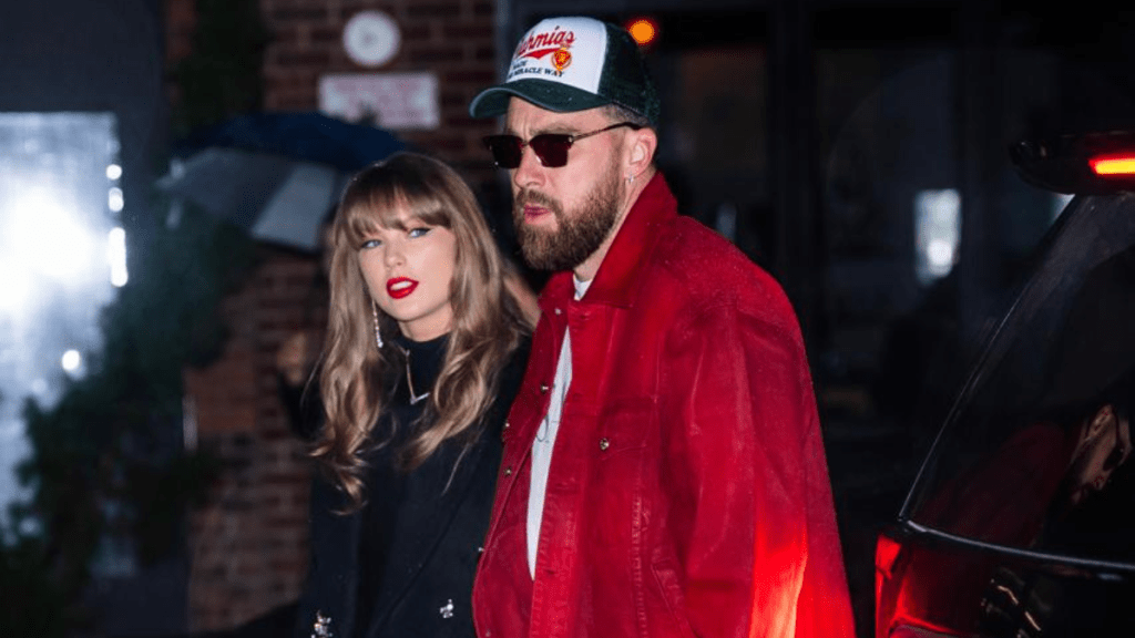 Taylor Swift Travis Kelce Trump podcaster