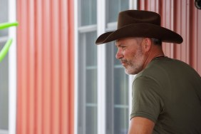 Side profile shot of Steve McBee in a green shirt and brown cowboy hat