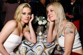 Kristen Stewart and Dylan Meyer attend The Hollywood Reporter Nominees Night presented by IHG Hotels and Resorts at Spago on March 07, 2022 in Beverly Hills, California.