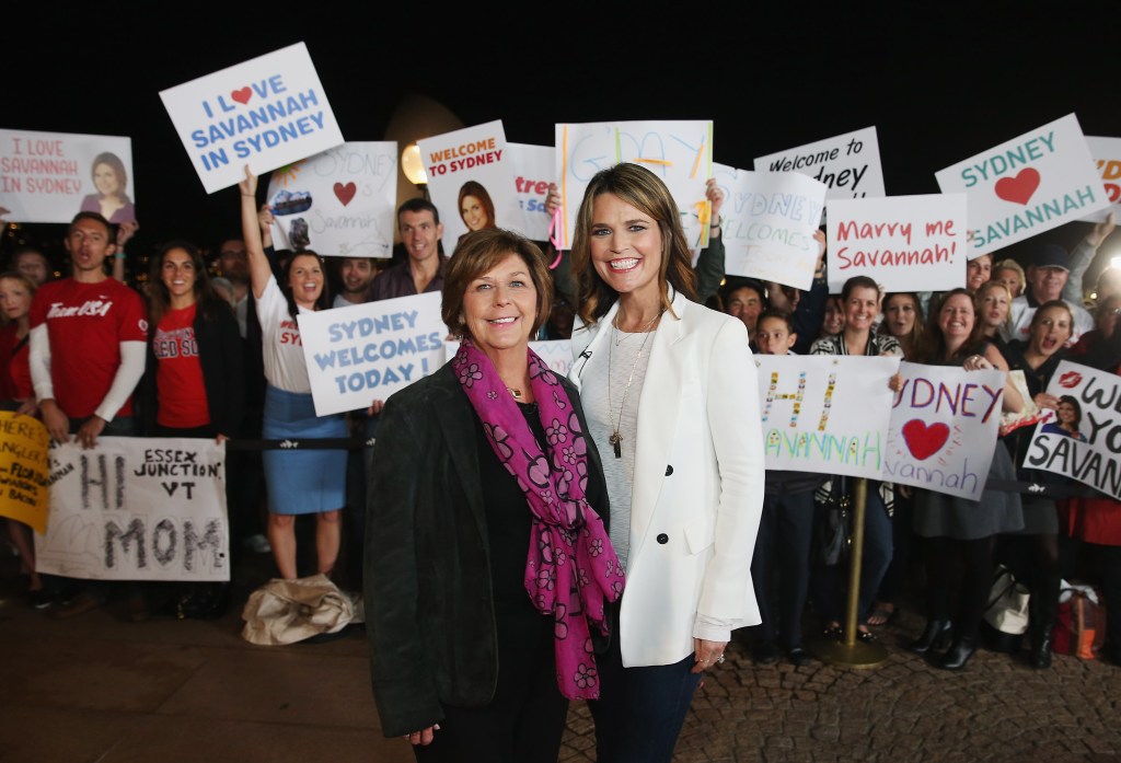 Nancy and Savannah Guthrie