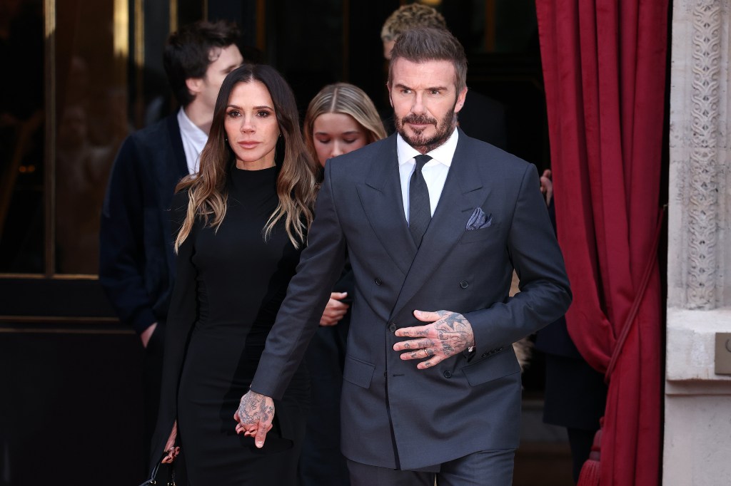 Victoria and David Beckham 