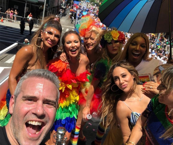 Andy Cohen, Teresa Giudice, LeeAnne Locken, Dorinda Medley, Tinsley Mortimer, NeNe Leakes, Melissa Gorga, & Kelly Dodd