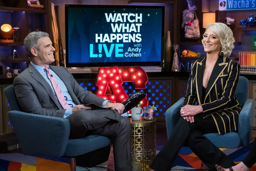 Andy Cohen & Dorinda Medley