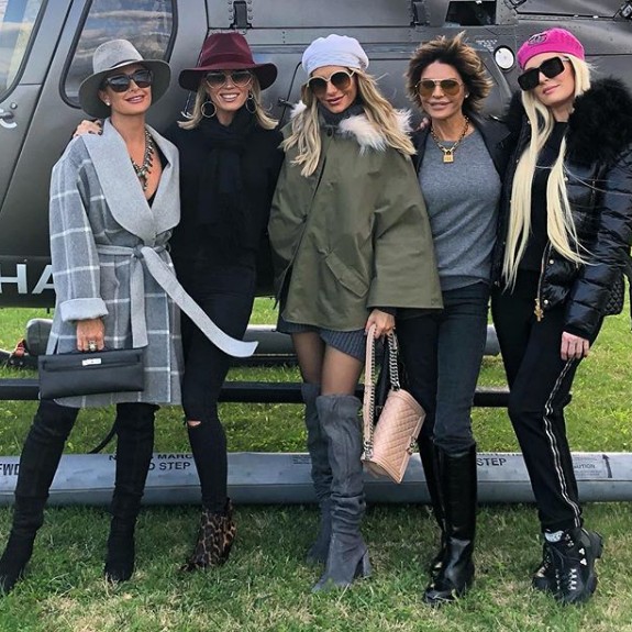  Kyle Richards, Teddi Mellencamp Arroyave, Dorit Kemsley, Lisa Rinna, & Erika Jayne