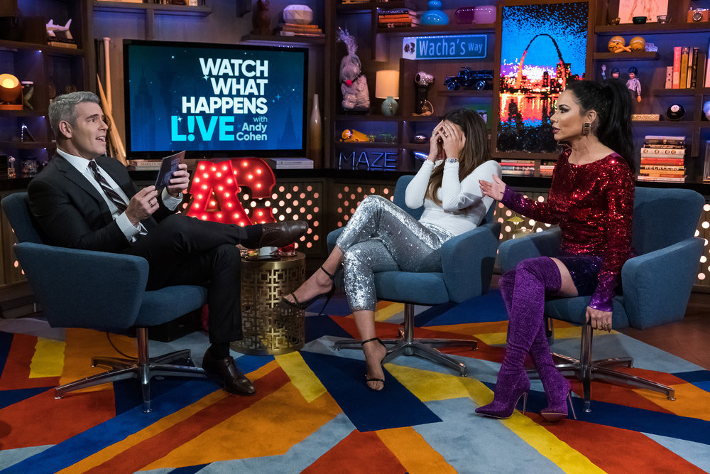 Andy Cohen, Melissa Gorga, & LeeAnne Locken